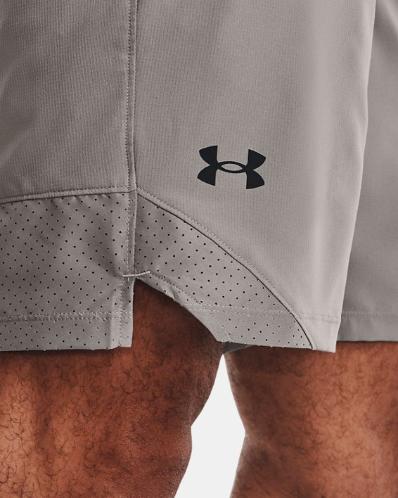 Men's UA Vanish Woven Shorts, Gray, pdpMainDesktop image number 3
